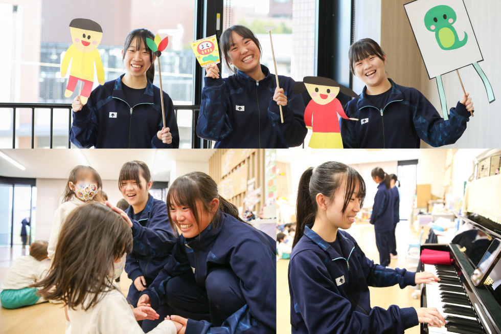 幼児教育コースの授業風景