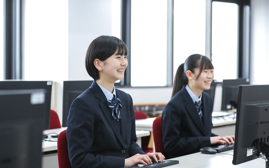 キャリア進学エリアの授業風景