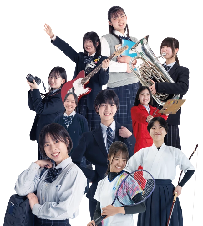 好文学園の生徒たち