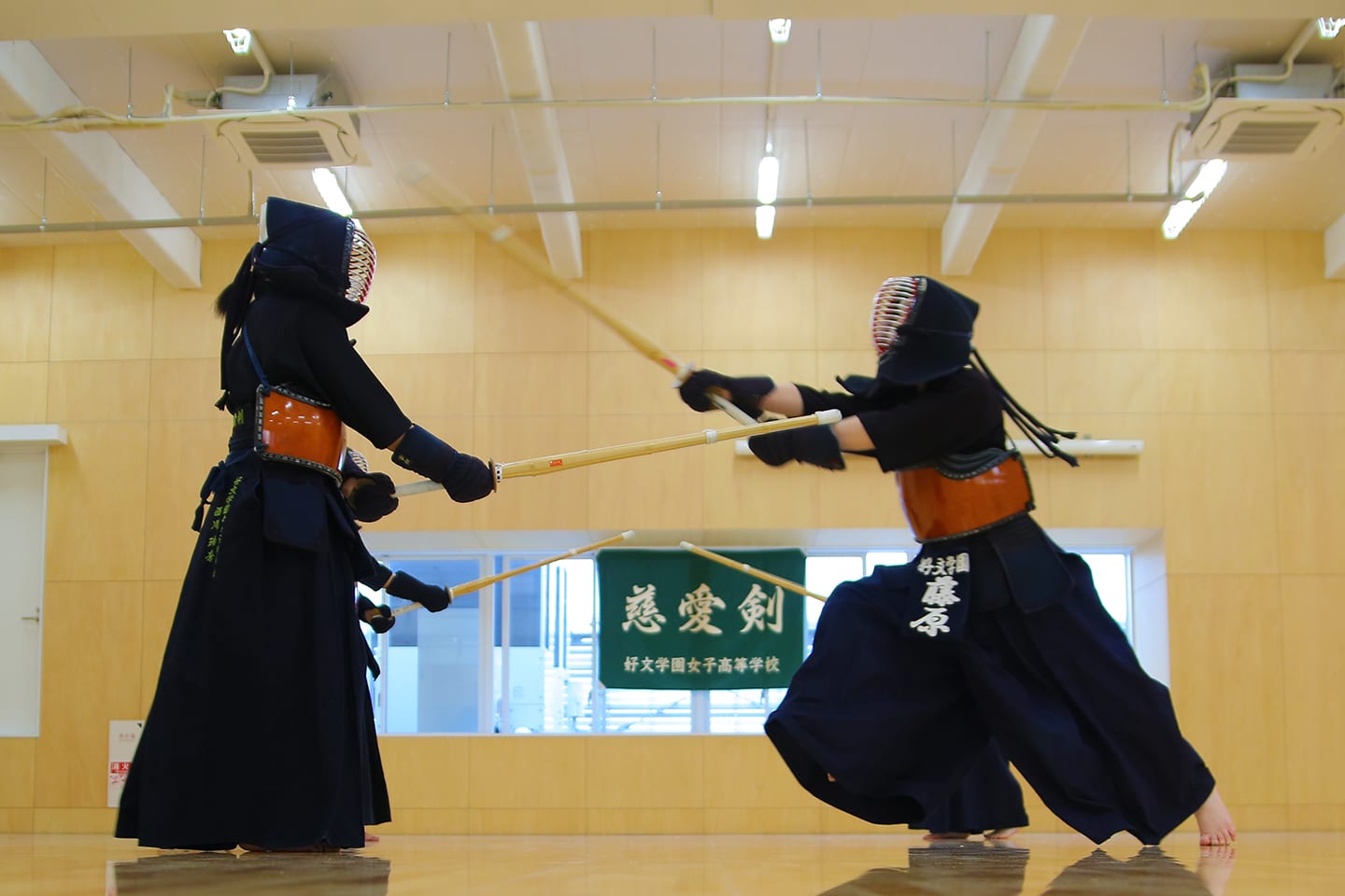 剣道部の活動風景