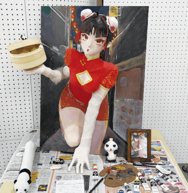 「看板娘」大川 莉央