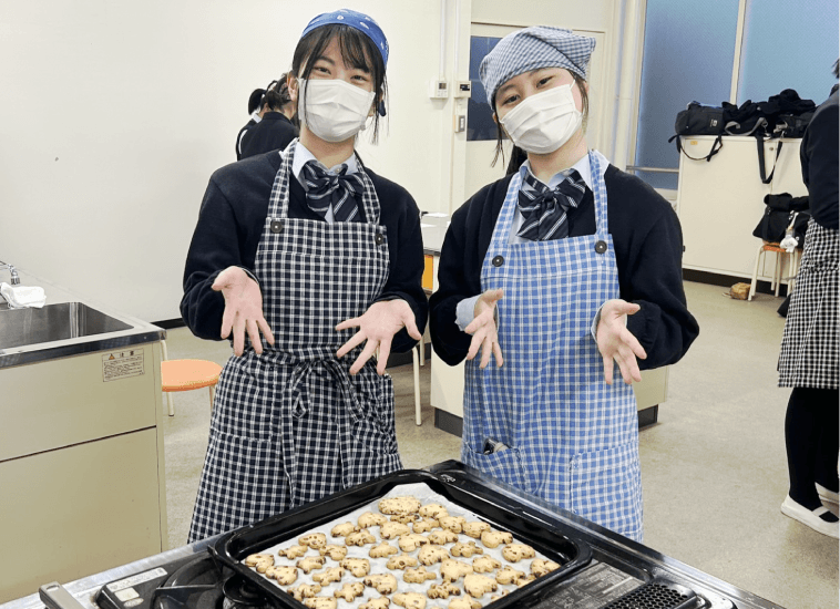チョコチップクッキー制作体験